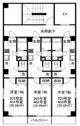 AQUA GARDENの物件間取画像